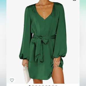 New With Tags‎ BTFBM Green satin Size Small in original packaging